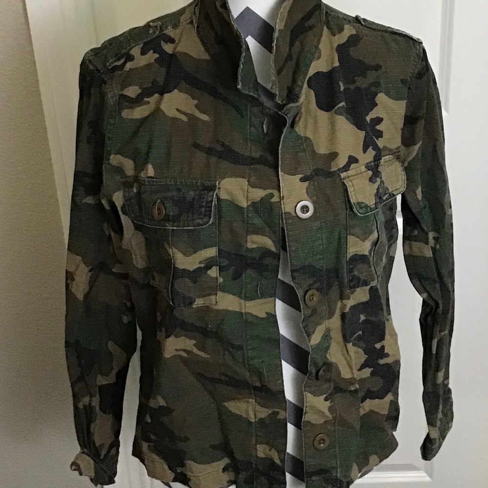 Sanctuary Camo Jacket sz Small